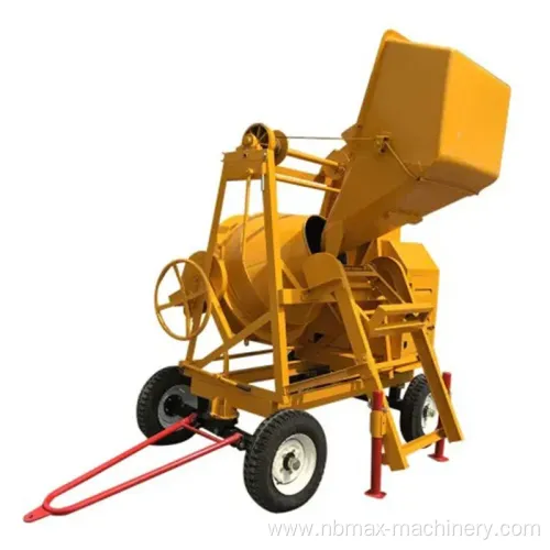 Diesel gasoline Cement Mixer with Winch Concrete Mixer